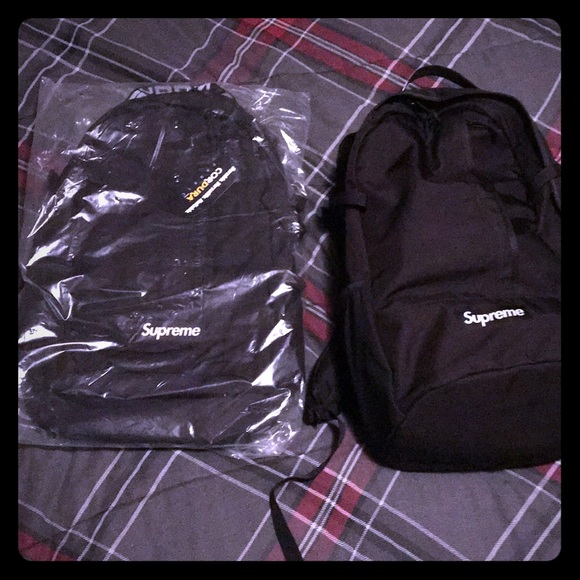 Supreme Other - Supreme SS18 Black Backpack